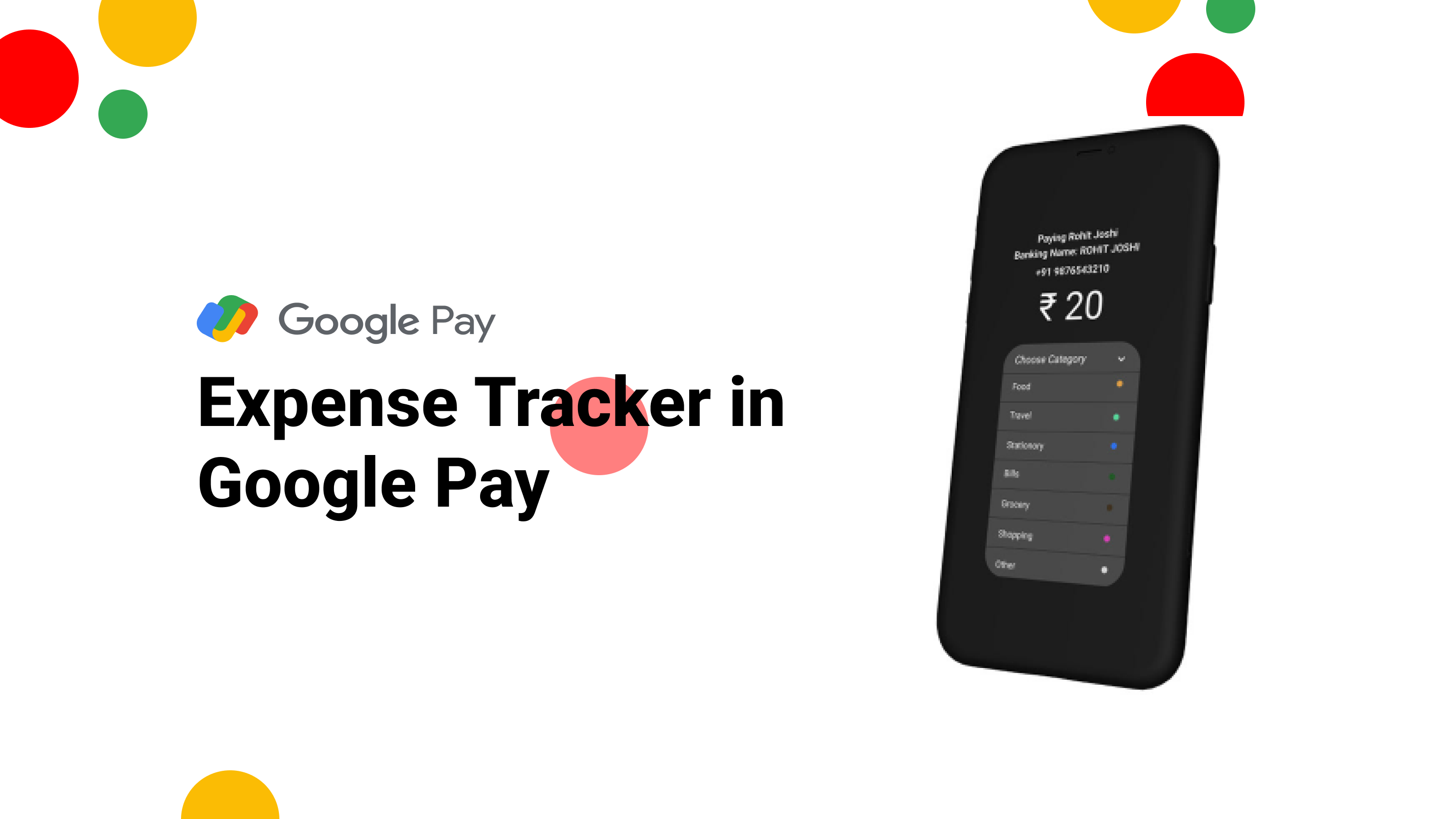 G-Pay Expense Tracker
